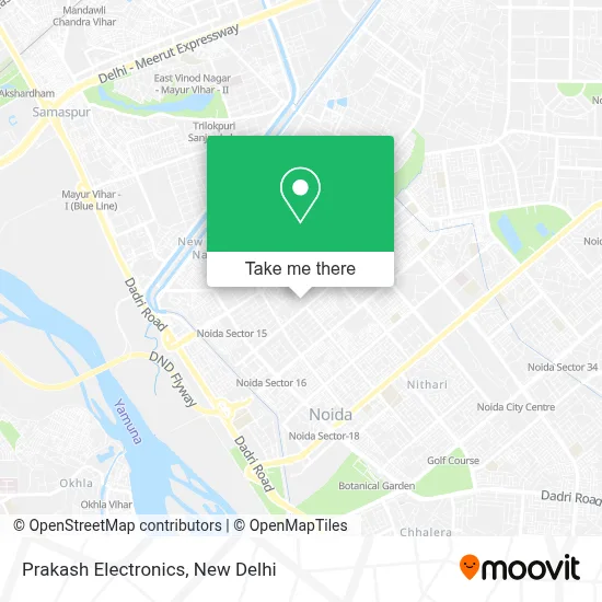 Prakash Electronics map