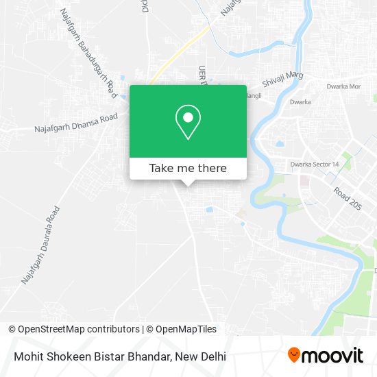 Mohit Shokeen Bistar Bhandar map