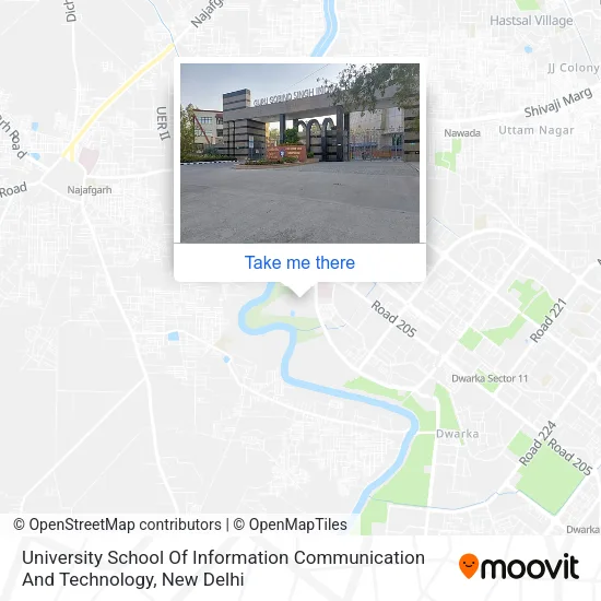University School Of Information Communication And Technology map