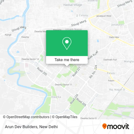 Arun Dev Builders map