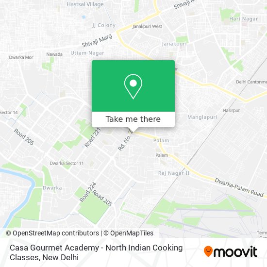 Casa Gourmet Academy - North Indian Cooking Classes map