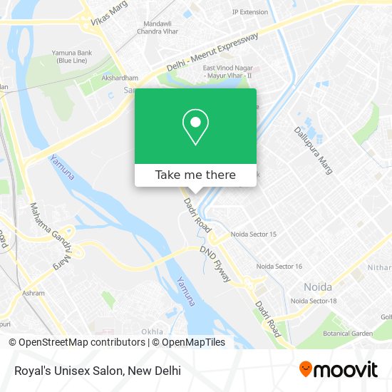 Royal's Unisex Salon map