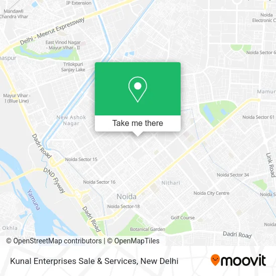 Kunal Enterprises Sale & Services map