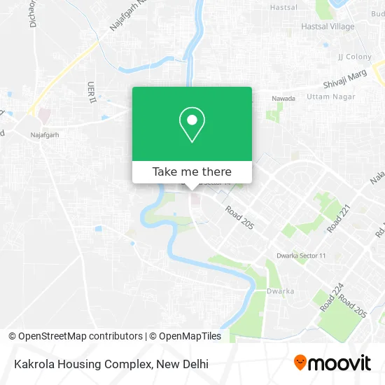 Kakrola Housing Complex map