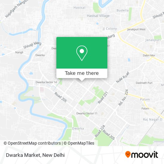 Dwarka Market map