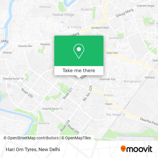 Hari Om Tyres map