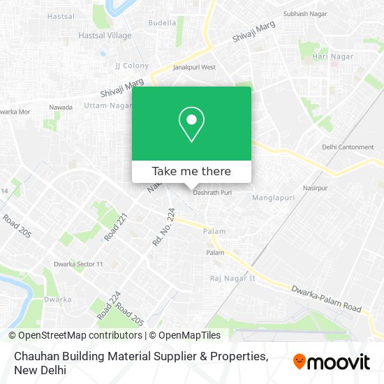 Chauhan Building Material Supplier & Properties map