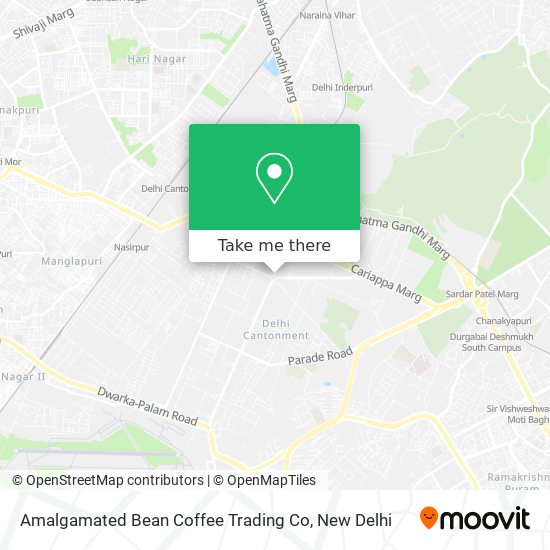 Amalgamated Bean Coffee Trading Co map