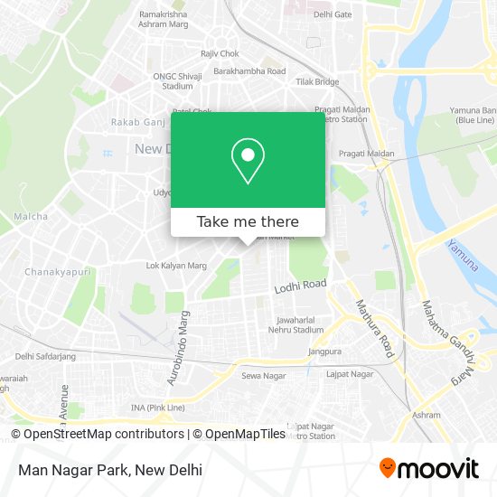 Man Nagar Park map