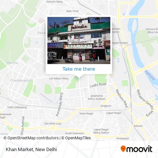 Khan Market map