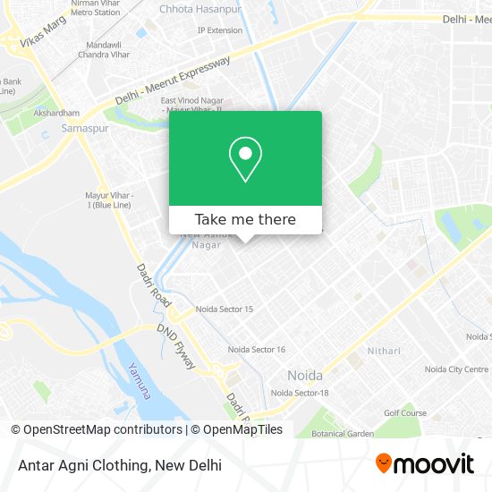 Antar Agni Clothing map