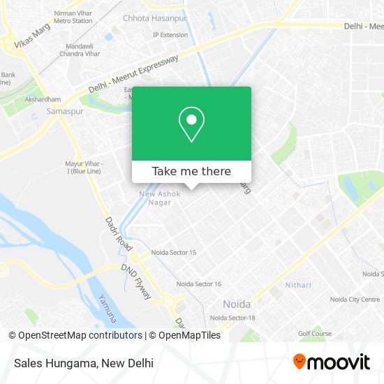 Sales Hungama map