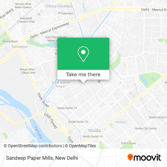 Sandeep Paper Mills map