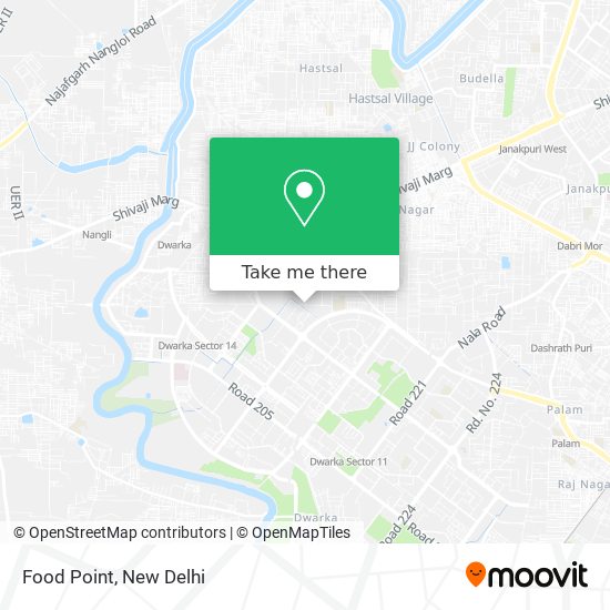 Food Point map