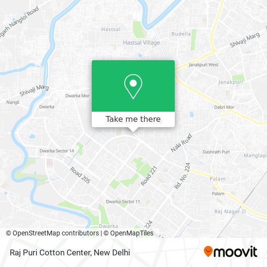 Raj Puri Cotton Center map