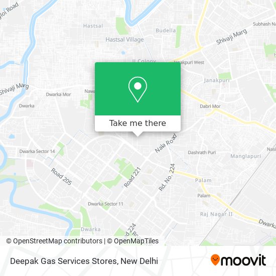 Deepak Gas Services Stores map