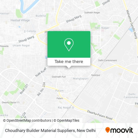 Choudhary Builder Material Suppliers map