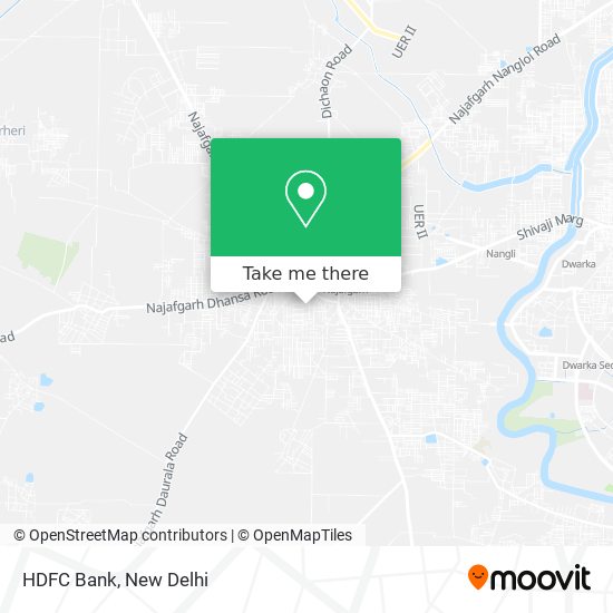 HDFC Bank map