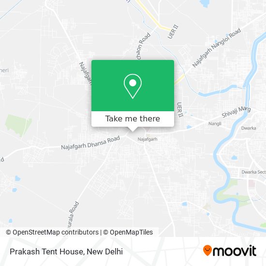 Prakash Tent House map