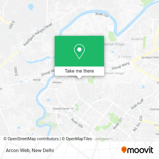 Arcon Web map