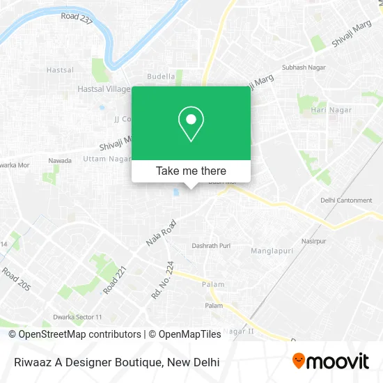 Riwaaz A Designer Boutique map