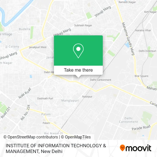 INSTITUTE OF INFORMATION TECHNOLOGY & MANAGEMENT map