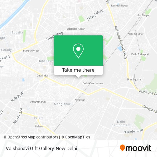 Vaishanavi Gift Gallery map