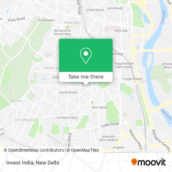 Invest India map