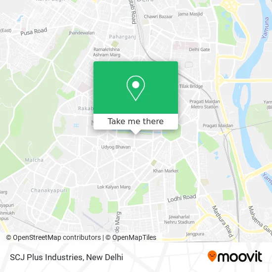 SCJ Plus Industries map