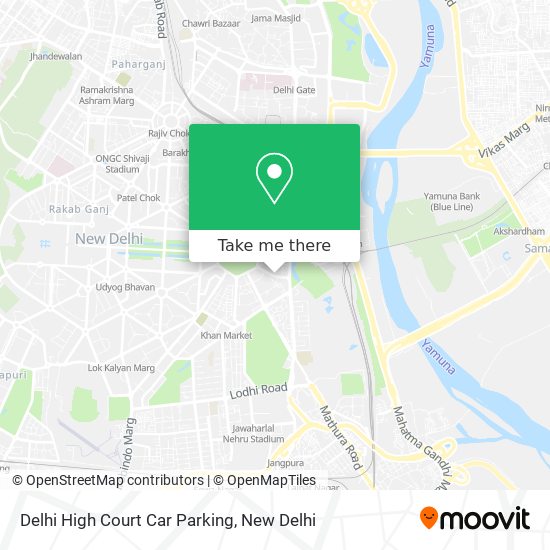 Delhi High Court Car Parking map