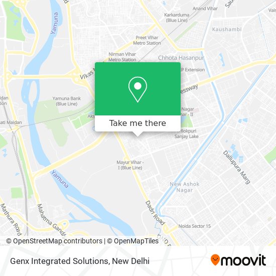 Genx Integrated Solutions map