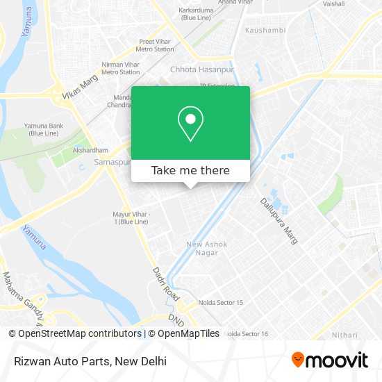 Rizwan Auto Parts map