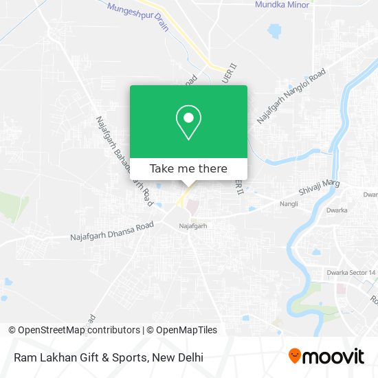 Ram Lakhan Gift & Sports map