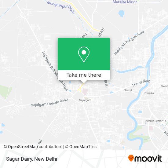 Sagar Dairy map