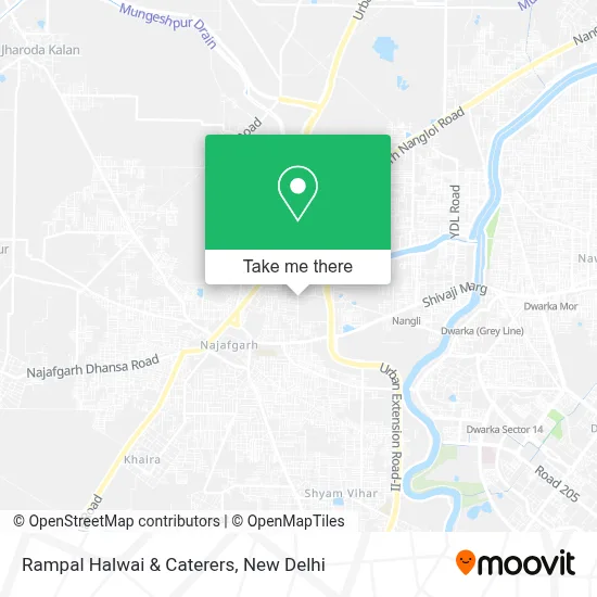 Rampal Halwai & Caterers map