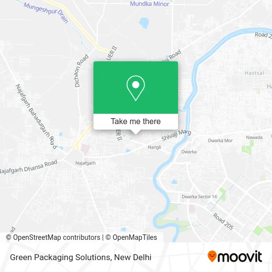 Green Packaging Solutions map