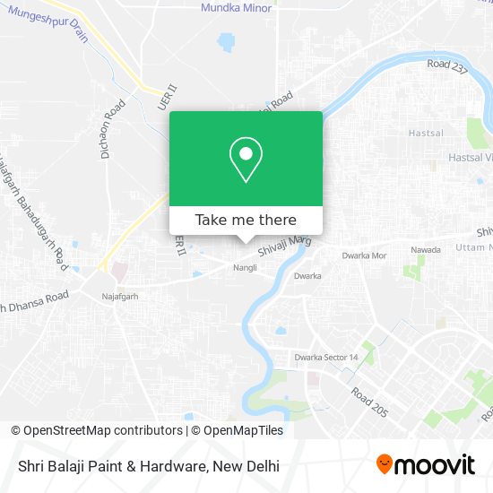 Shri Balaji Paint & Hardware map