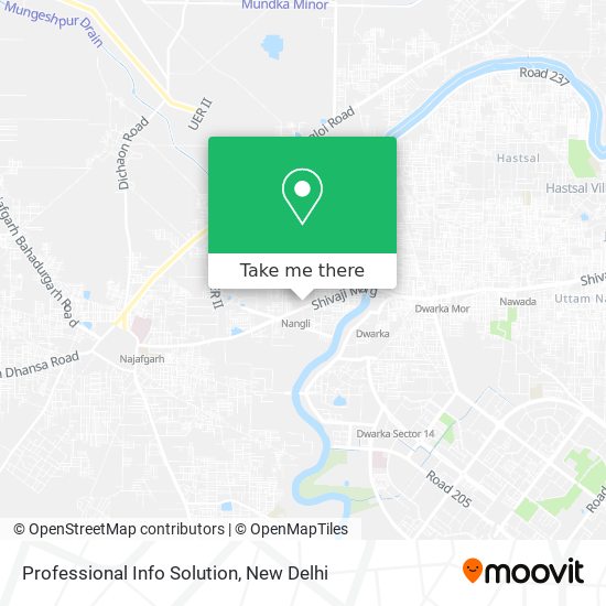 Professional Info Solution map