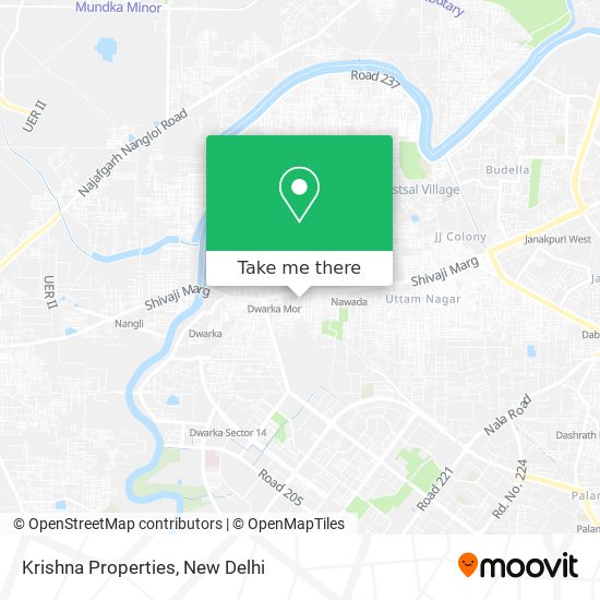 Krishna Properties map