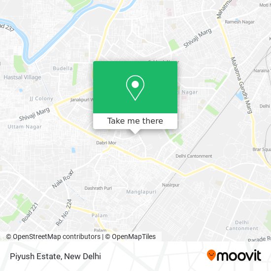 Piyush Estate map