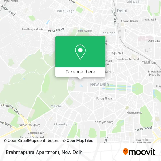 Brahmaputra Apartment map