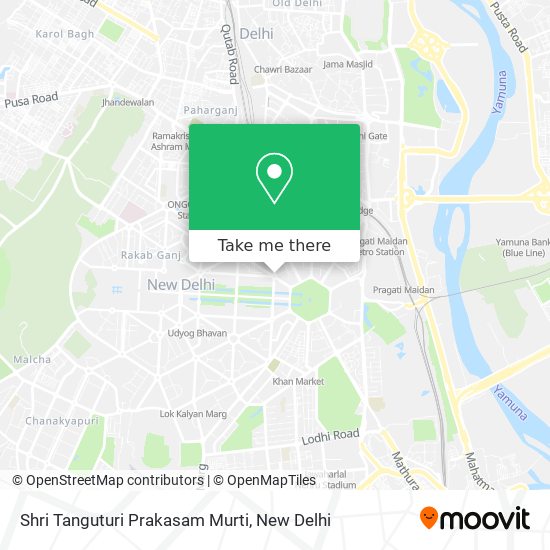 Shri Tanguturi Prakasam Murti map