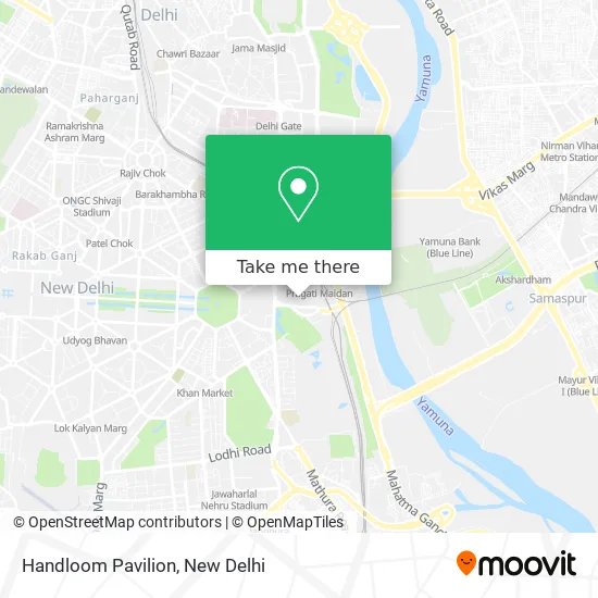 Handloom Pavilion map