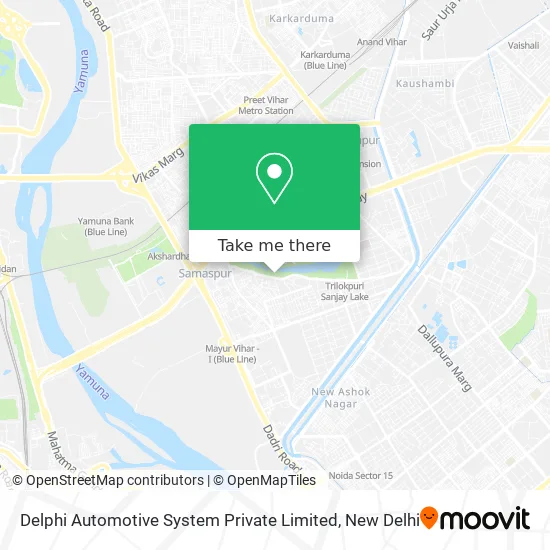 Delphi Automotive System Private Limited map