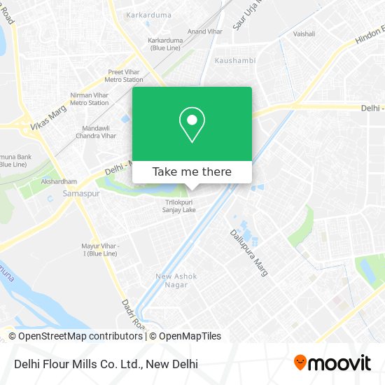 Delhi Flour Mills Co. Ltd. map