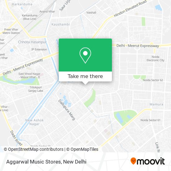 Aggarwal Music Stores map