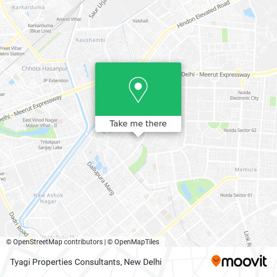 Tyagi Properties Consultants map