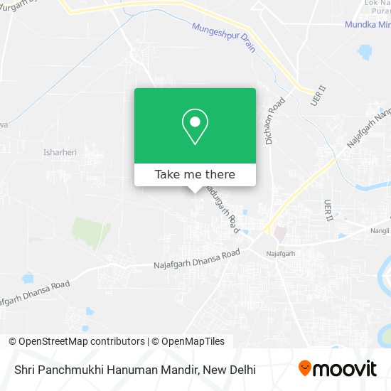 Shri Panchmukhi Hanuman Mandir map