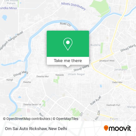 Om Sai Auto Rickshaw map