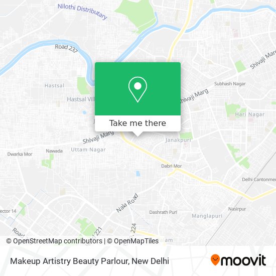 Makeup Artistry Beauty Parlour map